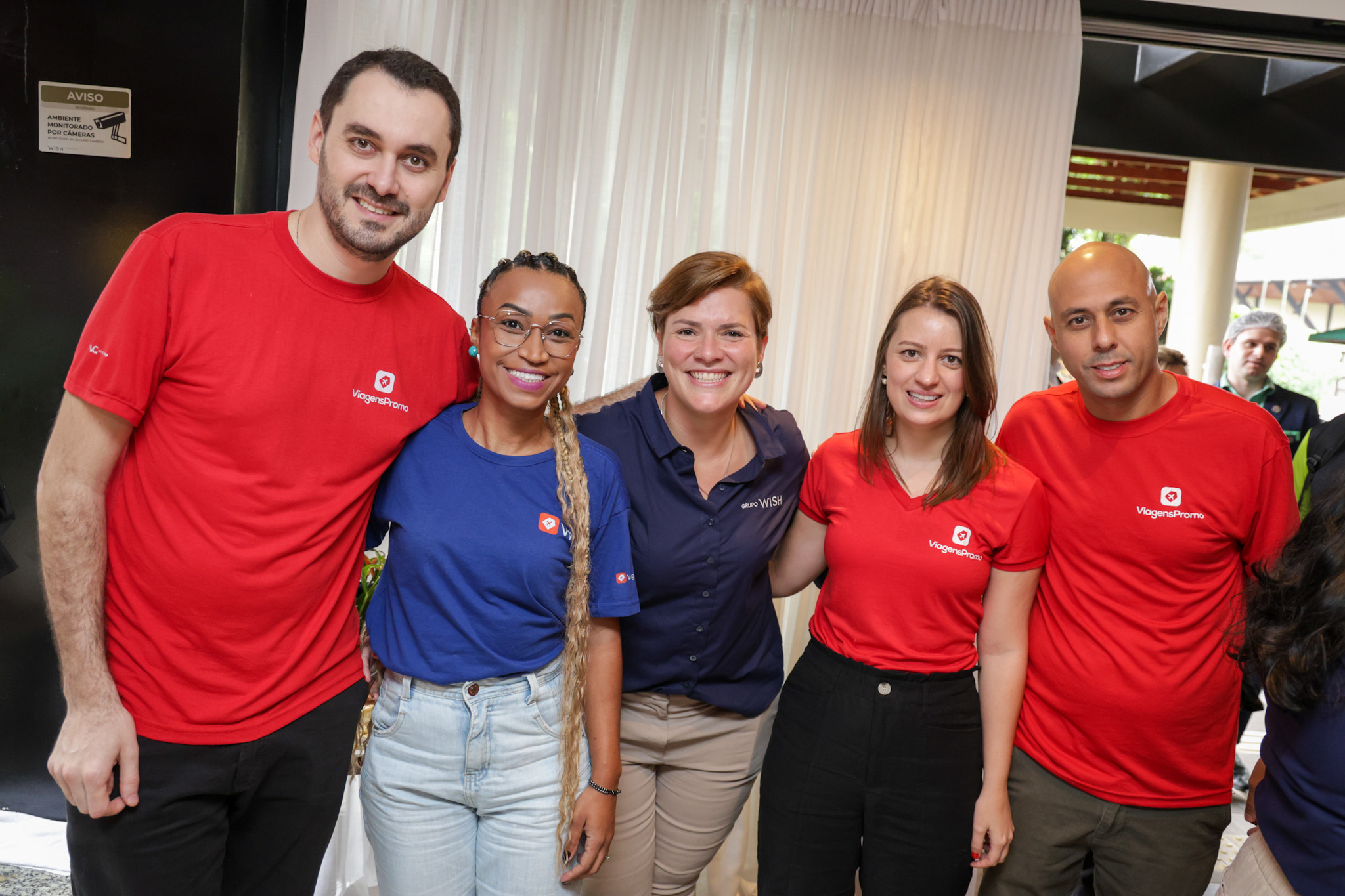 Rafael Ortiz, Deise Gomes, Grasielle Santos e Wagner Moraes, da ViagensPromo Rafael Ortiz, Deise Gomes, Grasielle Santos e Wagner Moraes, da ViagensPromo