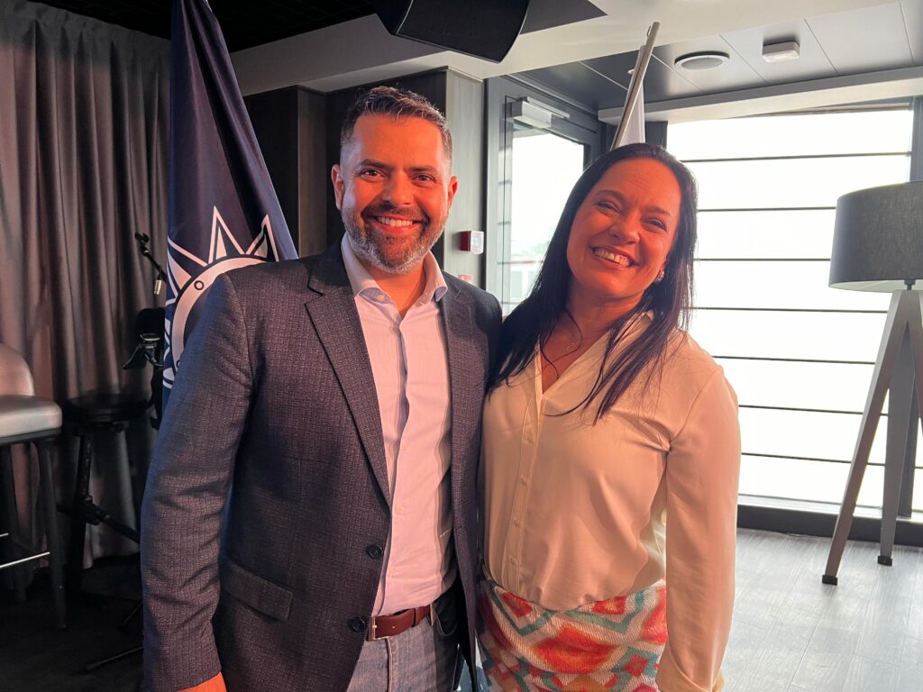 Rodrigo Fernandes e Michelle Jakobi, da Elle Prime Viagens