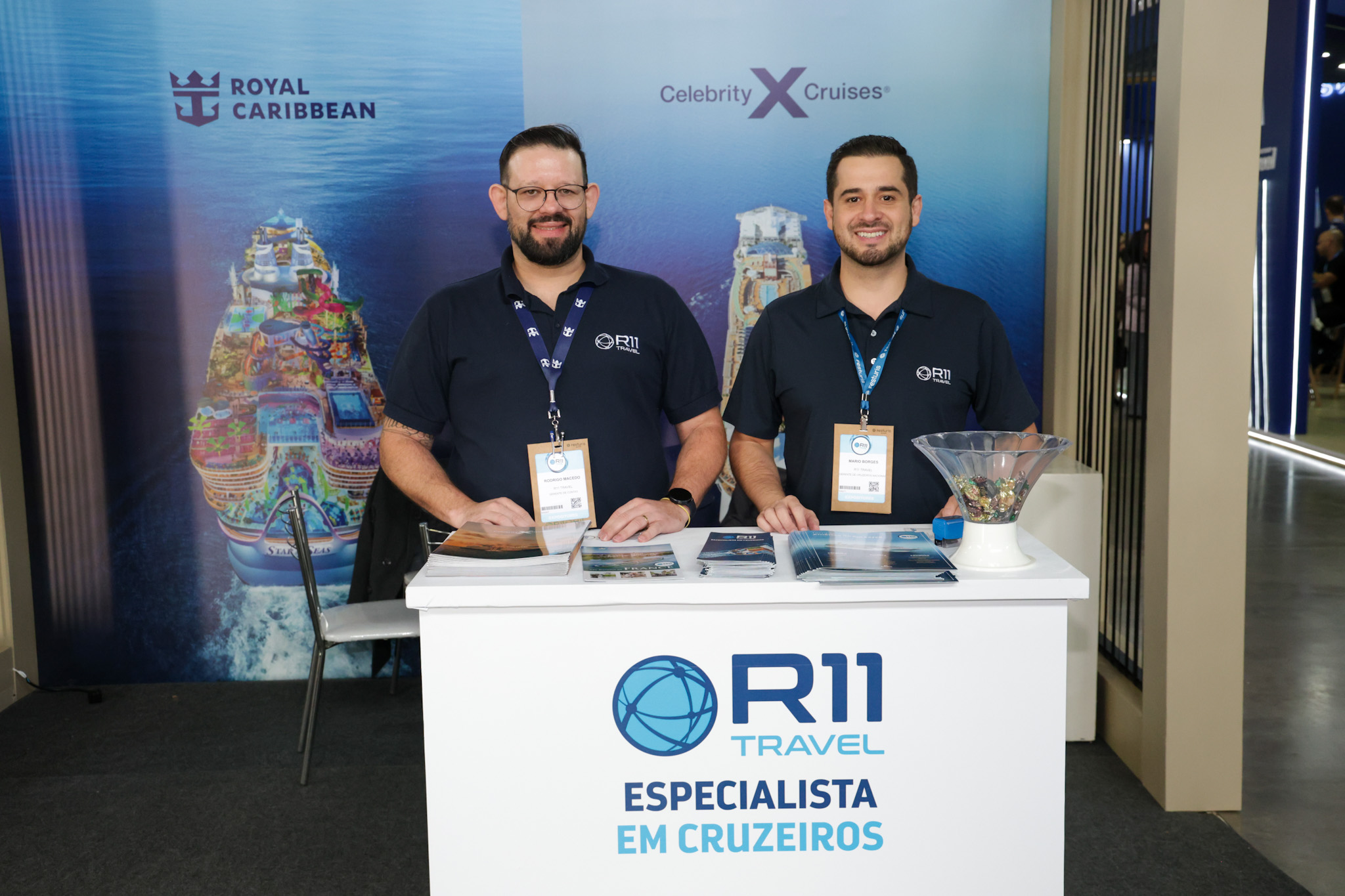 Rodrigo Macedo e Mário Borges, da R11