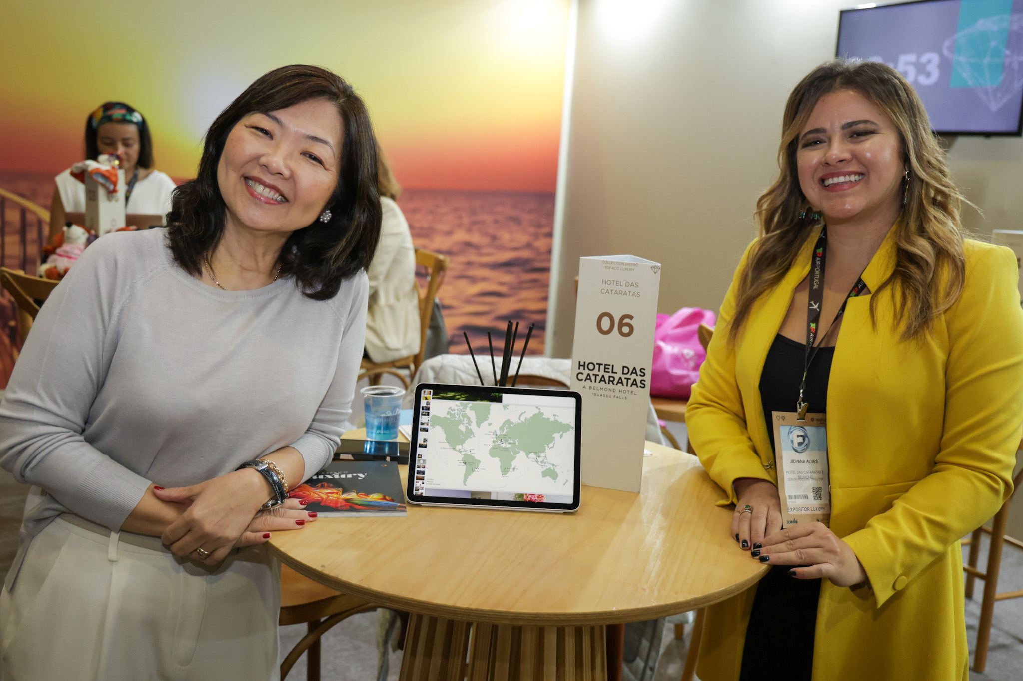 Rosana Takahashi e Jiovana Alves, da Belmond