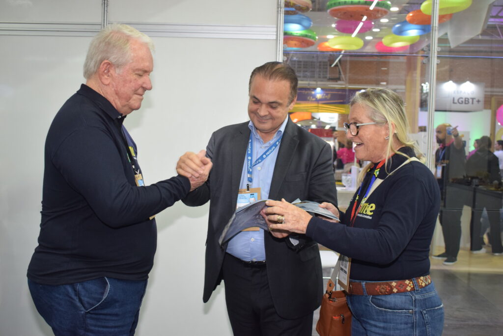 Roy Taylor e Rosa Masgrau com Roberto de Lucena