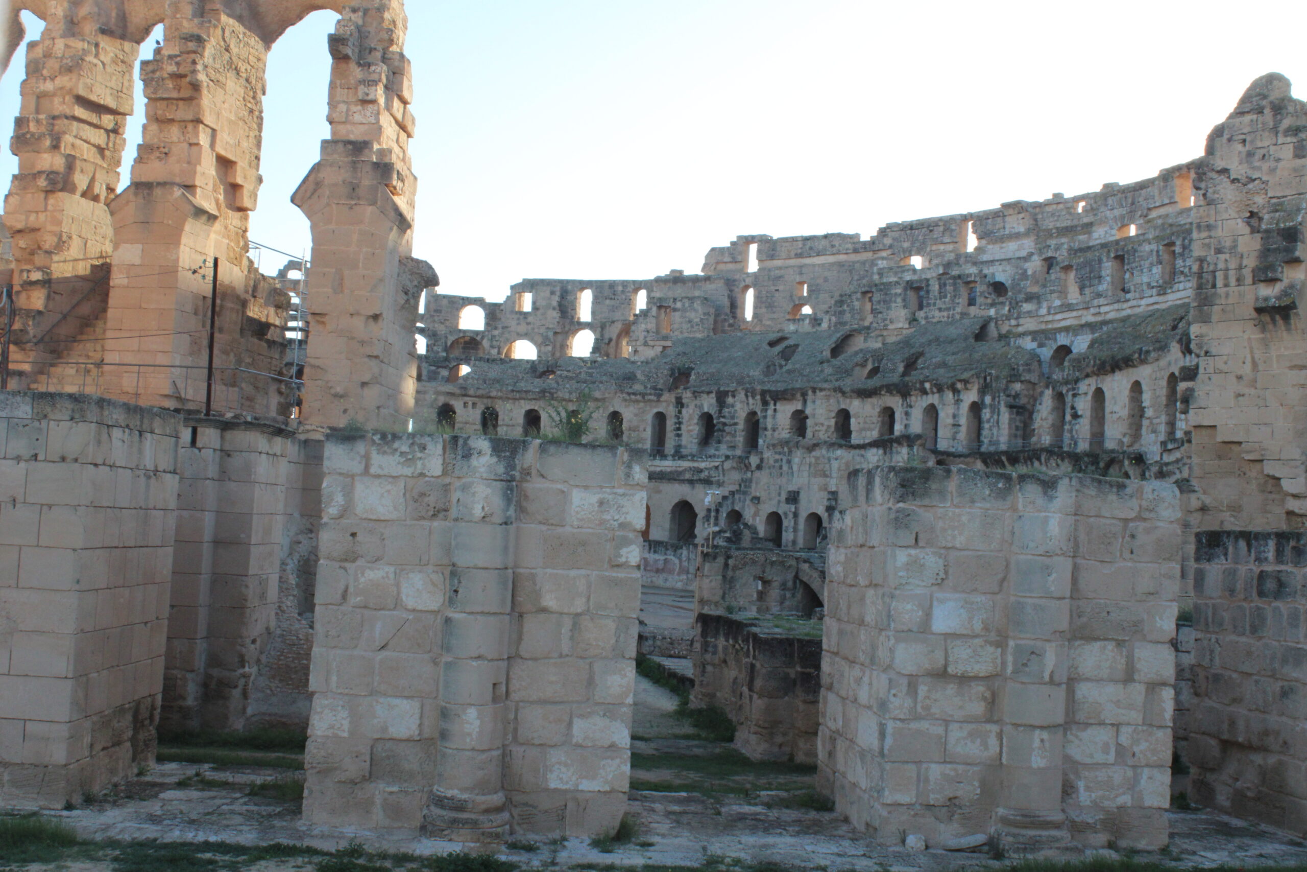 Ruínas do Coliseu El Jem Ruínas do Coliseu El Jem