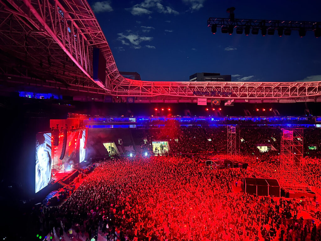 Show do Lenny Kravitz no Allianz Park