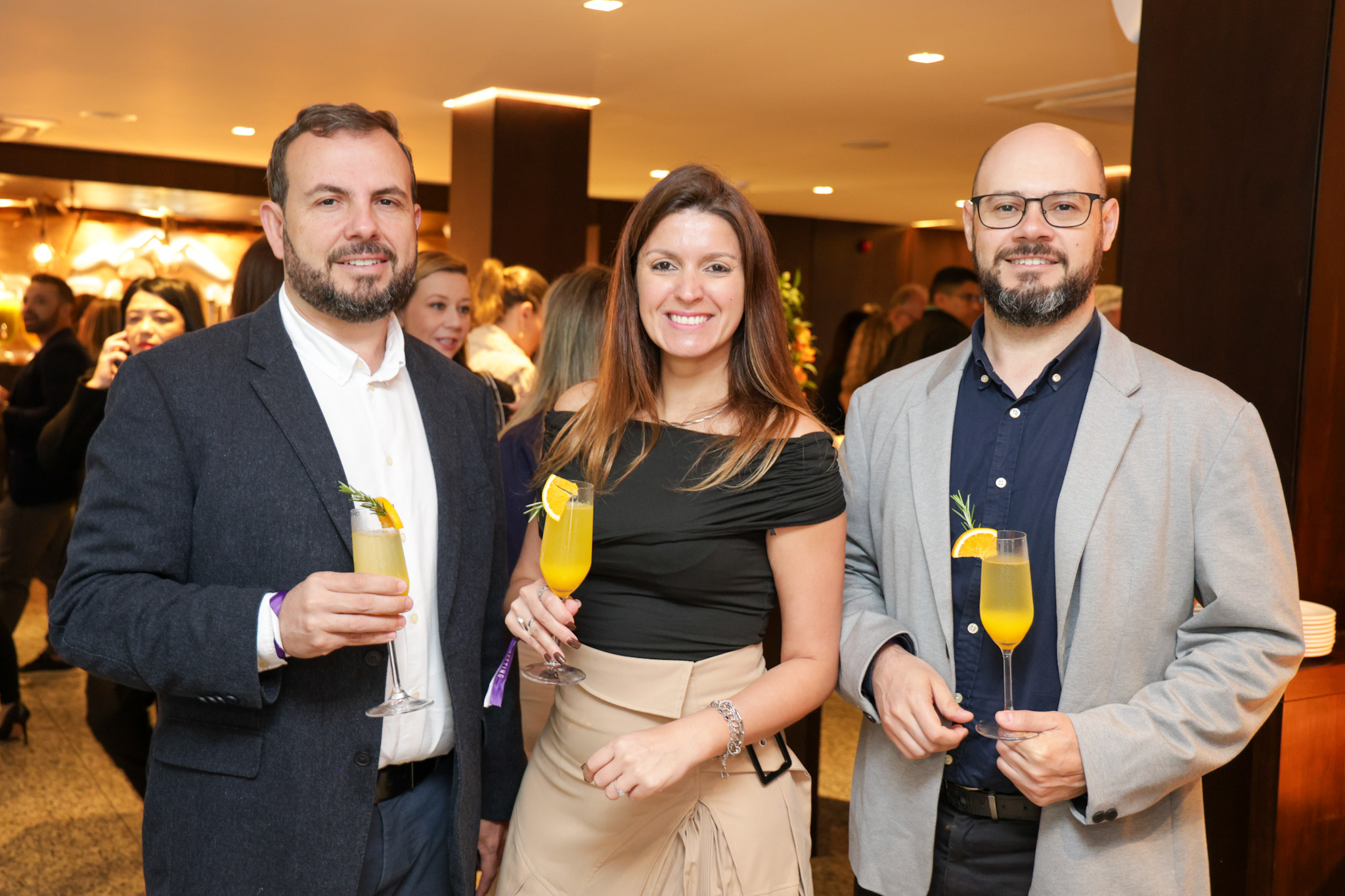 Sidney Isidro, presidente do Comtur, Thais Medina, da Business Factory, e Rafael Marcandali, do Hotel Boutique Quebra Noz Sidney Isidro, presidente do Comtur, Thais Medina, da Business Factory, e Rafael Marcandali, do Hotel Boutique Quebra Noz