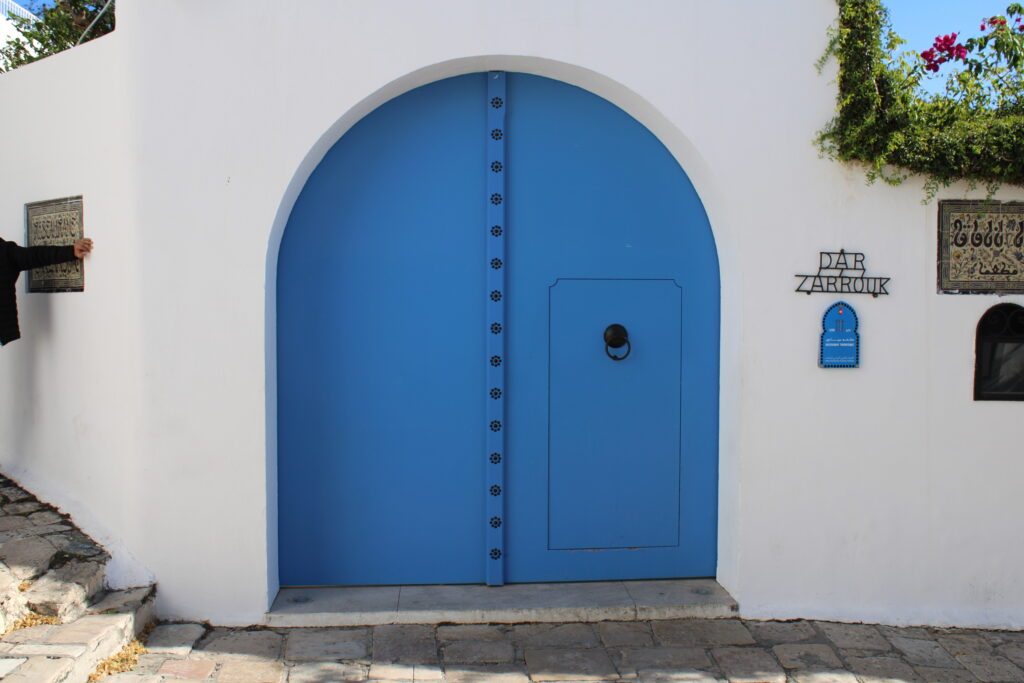 Sidi Bou Said e suas portas marcantes em cada casa ou comércio