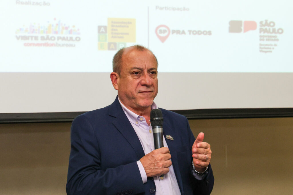 Toni Sando presidente executivo do Visite Sao Paulo Convention Bureau Eventos movimentam R$ 5,9 bilhões em São Paulo no primeiro trimestre de 2025