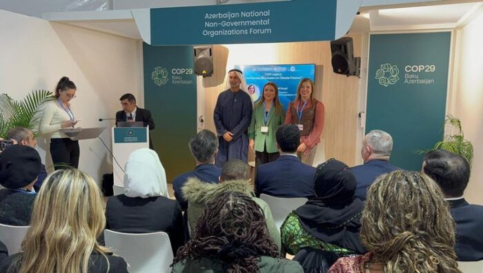MTur destaca papel do turismo no desenvolvimento sustentável global na COP 29 1 Turismo sustentável foi tema de apresentação do MTur em painel promovido pelo Azerbaijão na COP 29 (Divulgação Equipe MTur)