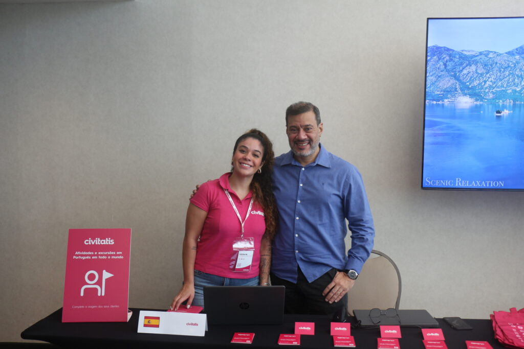 Victoria Pestana e Alexandre Oliveira, da Civitatis