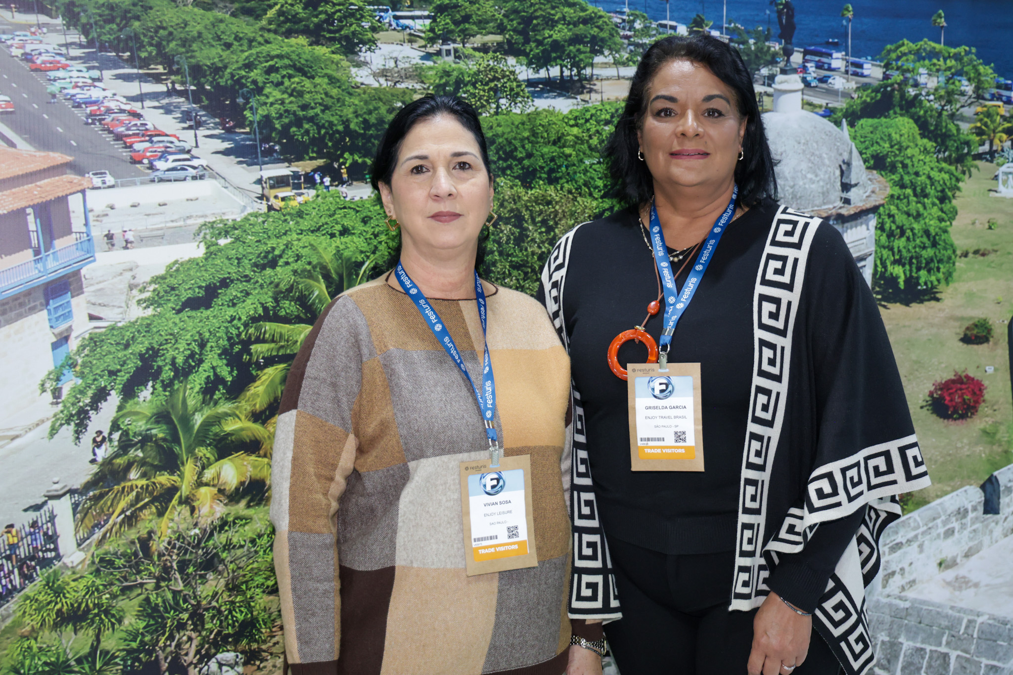 Vivian Sosa e Griselda Garcia, da Enjoy Travel