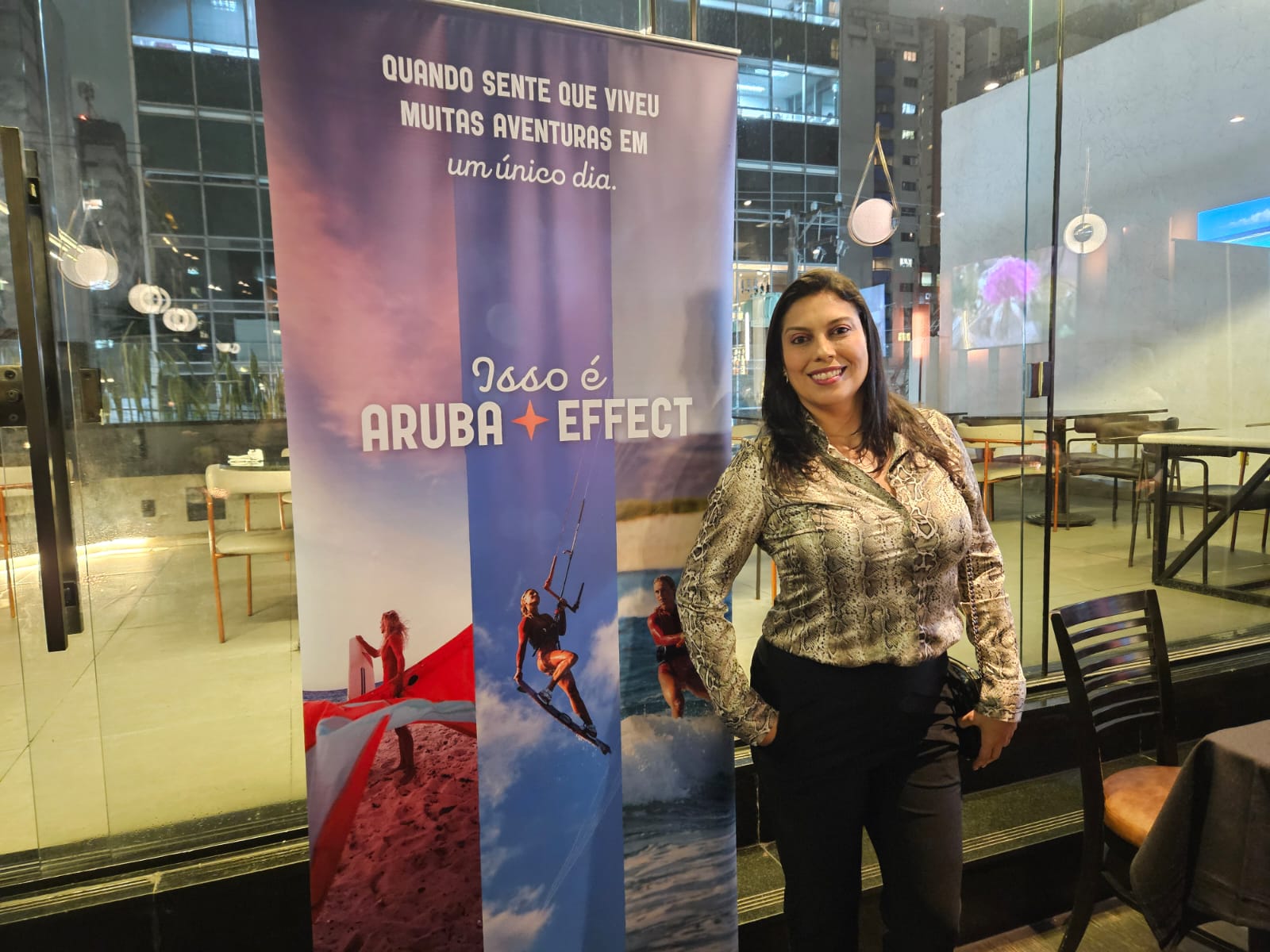 Maria Santos, da Flot Viagens