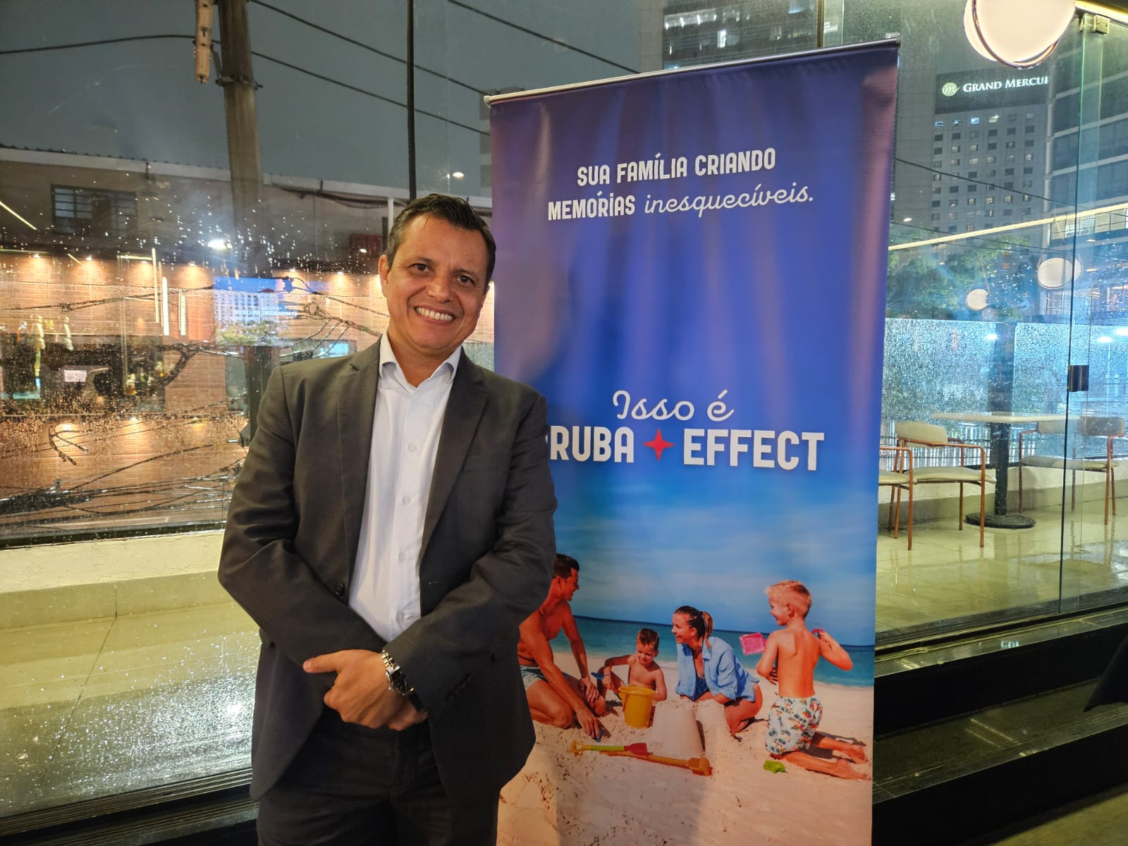 Carlos Barbosa, diretor de turismo de Aruba - ATA Brasil
