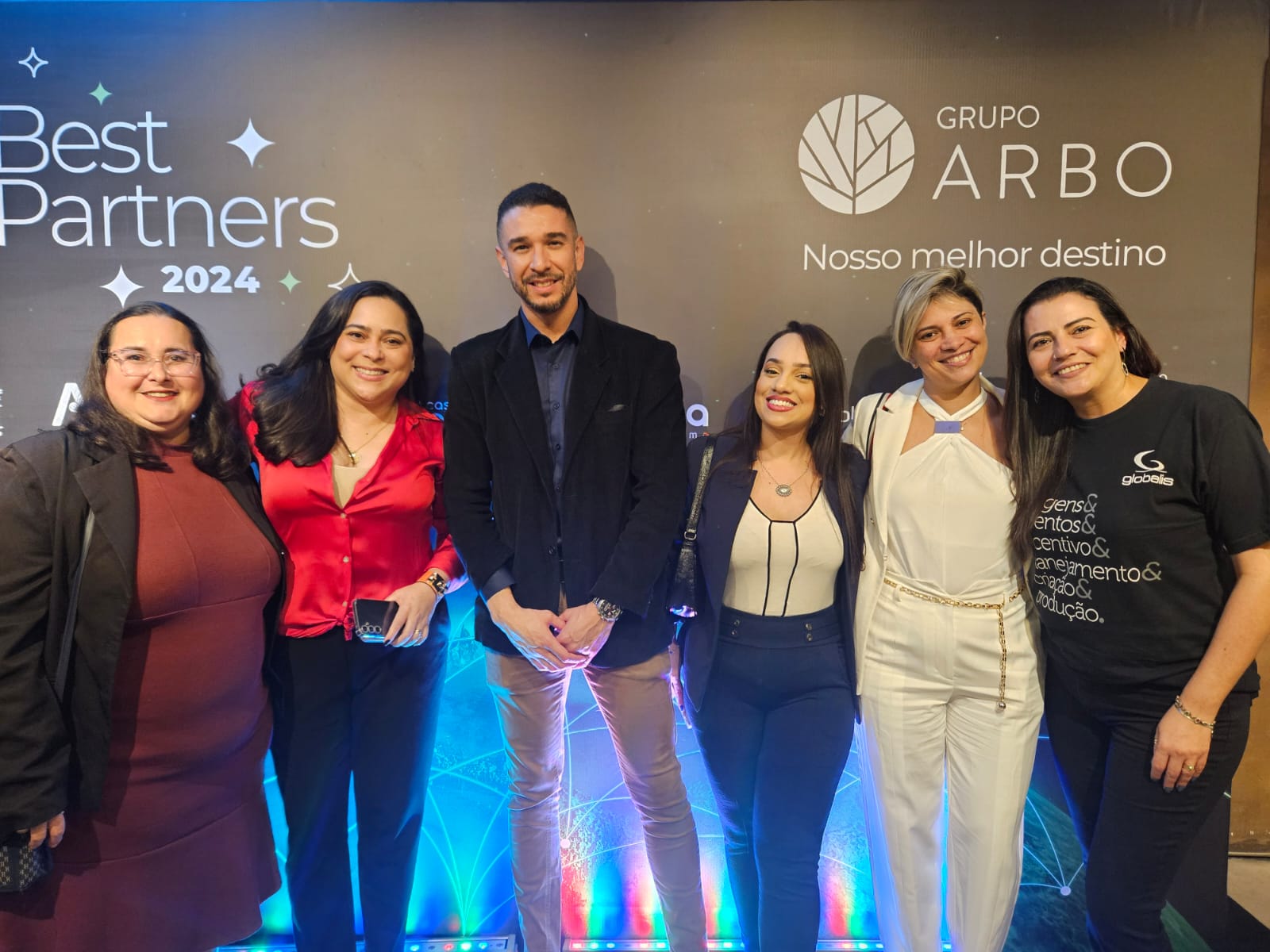 Helena Mesquita, Simome Baborsa, Mabu Hotéis Ricardo Santos, da Diversa e Iara Pinheiro, WZ Hotel Jardins, Ana Paula Carvalho, da Mabu Hotel, e Vilma Gomes, da Globalis