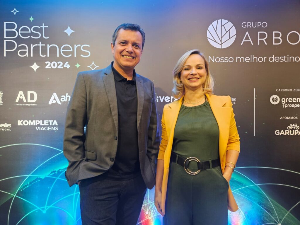 Carlos Barbosa e Alessandra Cardoso, de Aruba