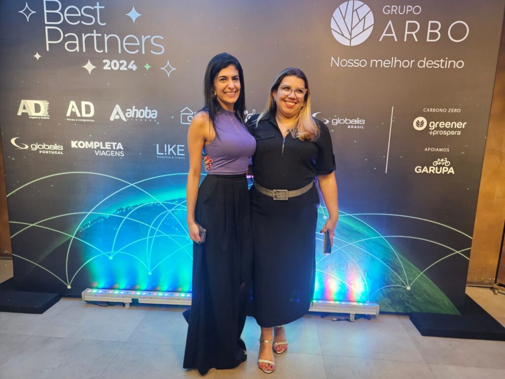 Juliana Khouri, da Conecta, e Samara Mirando, da Diversa