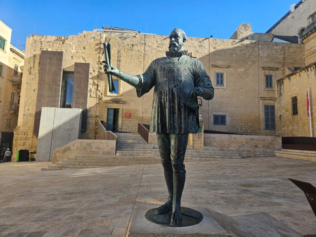 Jean de Valette, fundador da cidade de Valeta Jean de Valette, fundador da cidade de Valeta