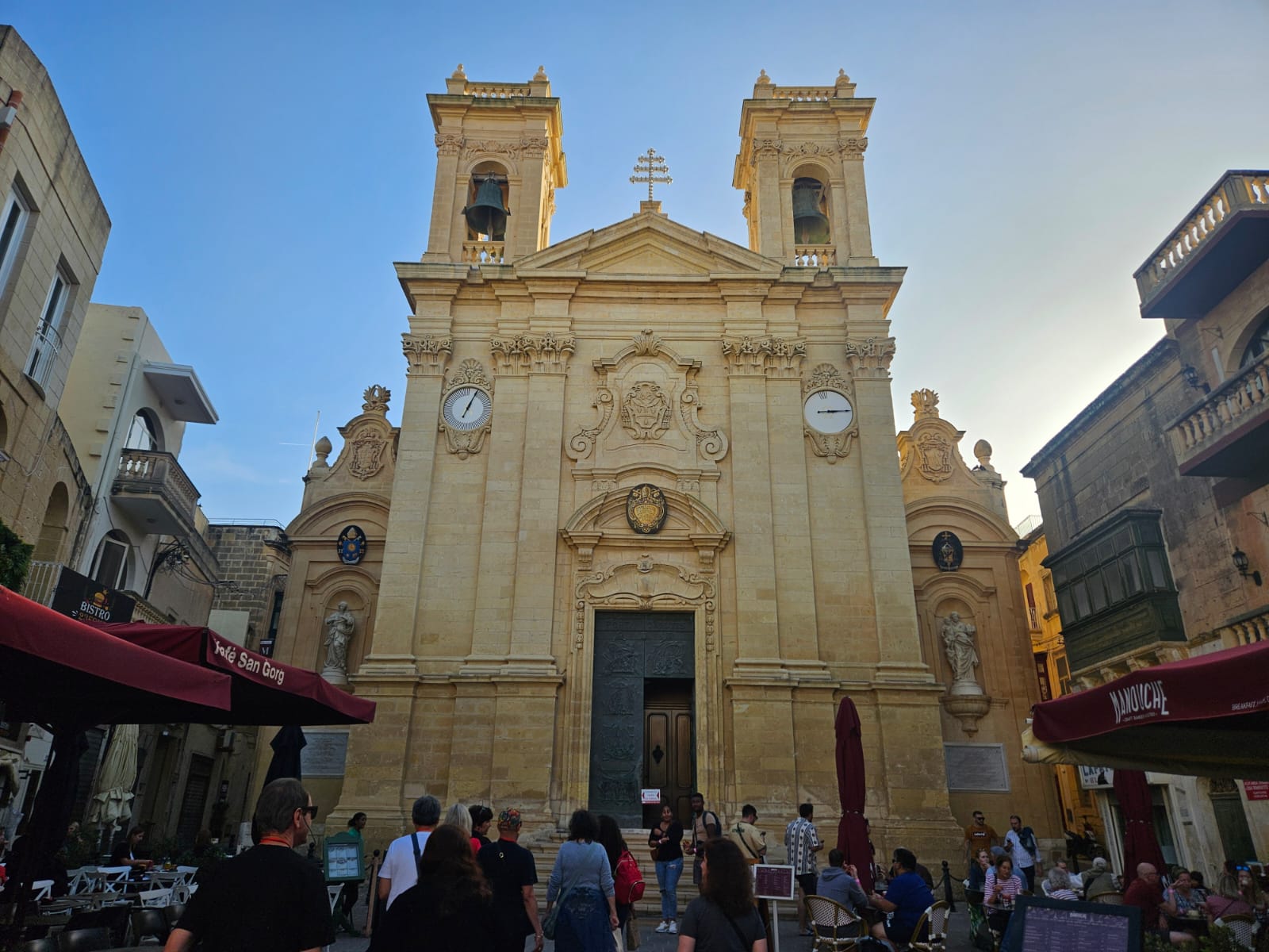 Igreja Paroquial de São Jorge, em Rabat, Gozo Igreja Paroquial de São Jorge, em Rabat, Gozo