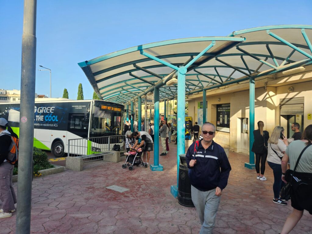 Terminal de ônibus da Ilha de Gozo