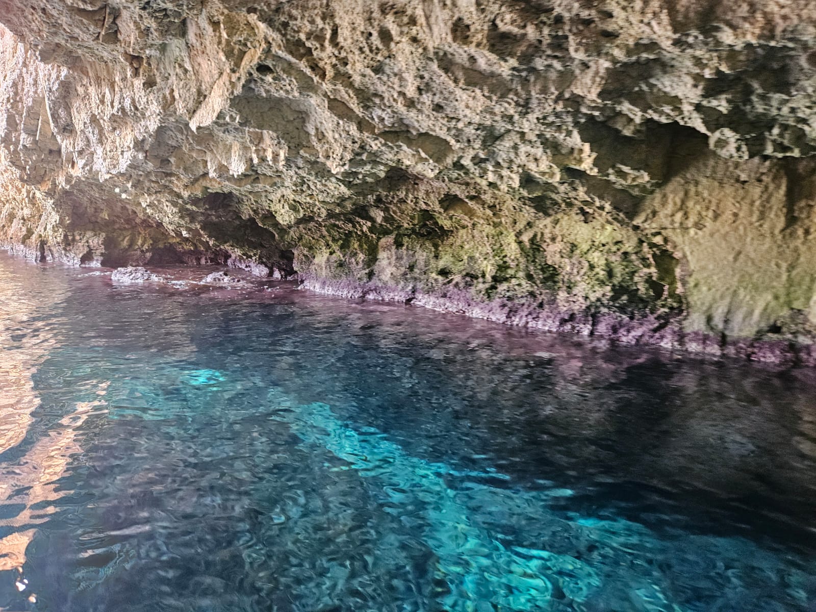 As cores que se formam são impressionantes