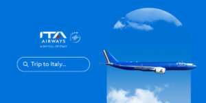 Primeiro voo sairá no dia 1º de fevereiro (Divulgação/ITA Airways)