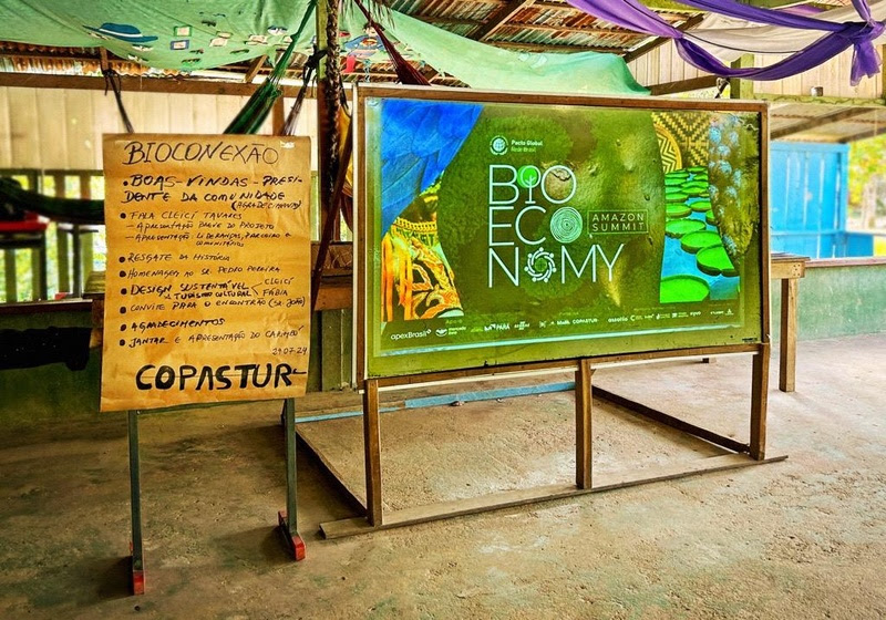 Copastur e Coomaru realizam lançamento do projeto BioConexão com a Amazônia 1 Projeto BioConexão promove parcerias de impacto com comunidades amazônicas e práticas de turismo sustentável na região (Divulgação/Copastur)