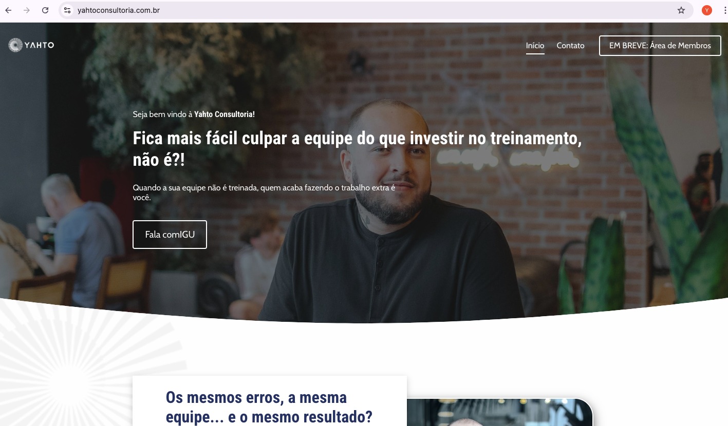 Yahto Consultoria: treinamento e consultoria de alto impacto 1 yahto Yahto Consultoria: treinamento e consultoria de alto impacto
