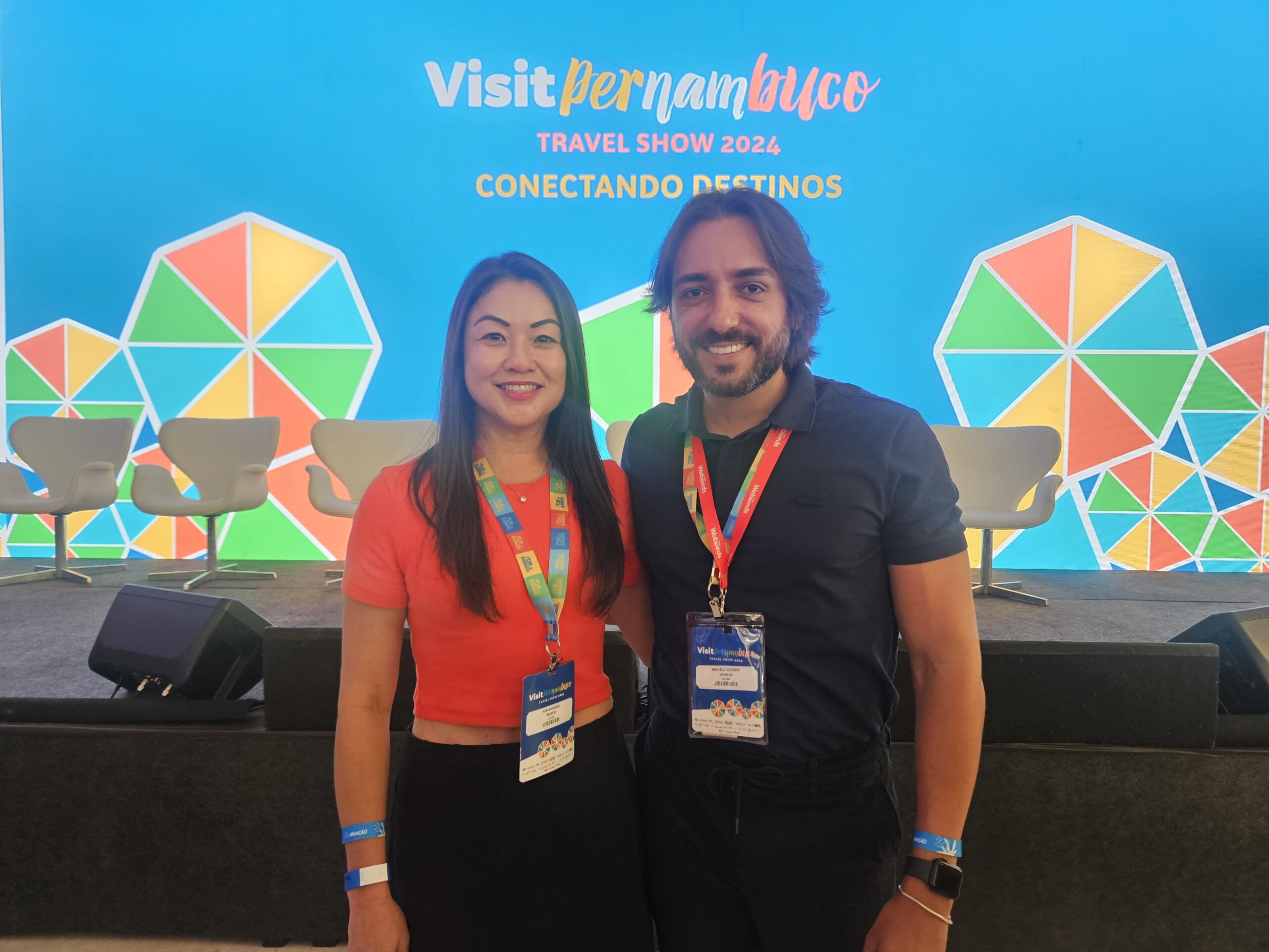 Yumi Nakyama e Marcelo Godeiro, da Webbeds Yumi Nakyama e Marcelo Godeiro, da Webbeds