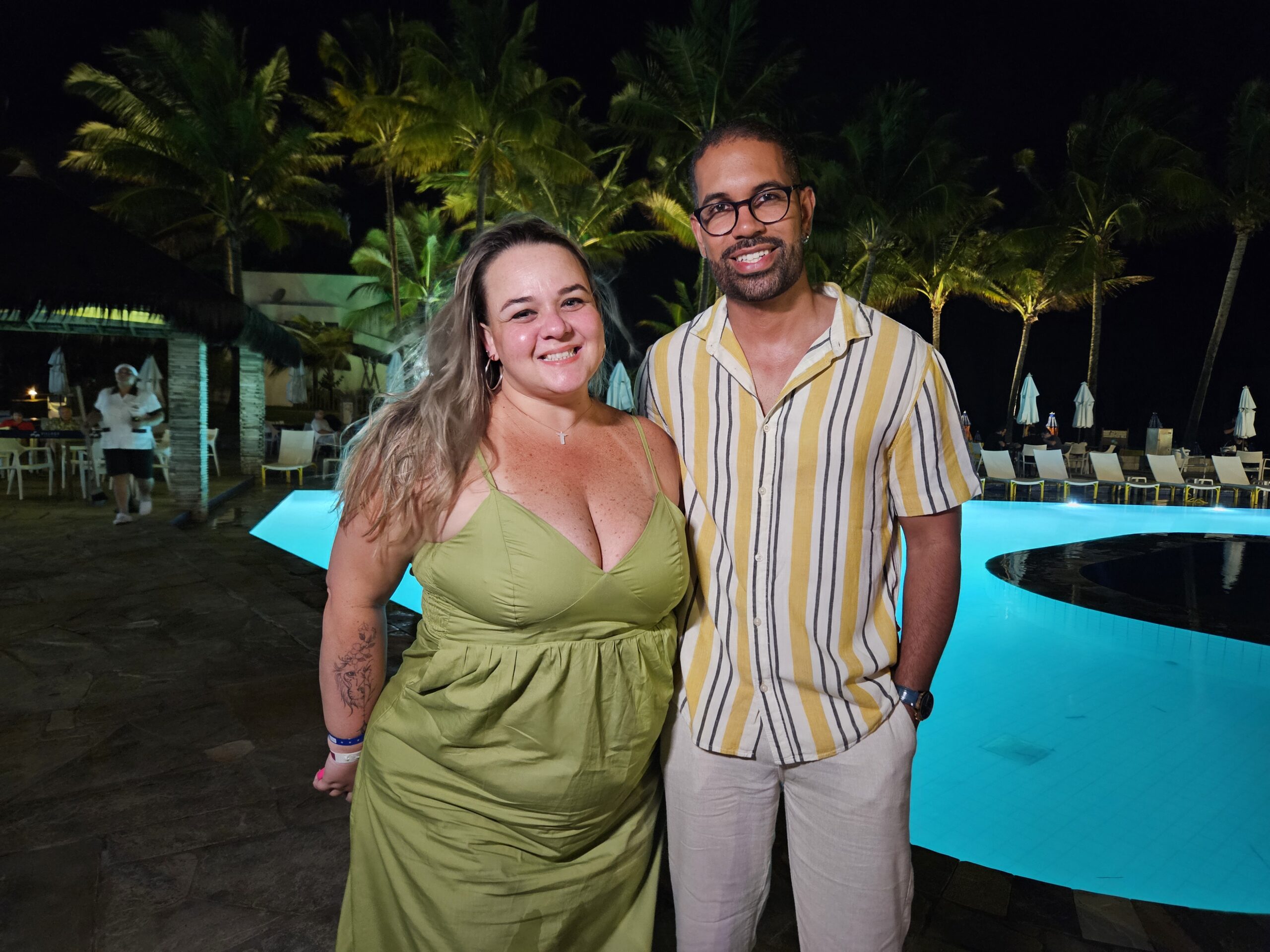 Bruna Gonçalves e Daian Silva, da Infinitas Travel Bruna Gonçalves e Daian Silva, da Infinitas Travel