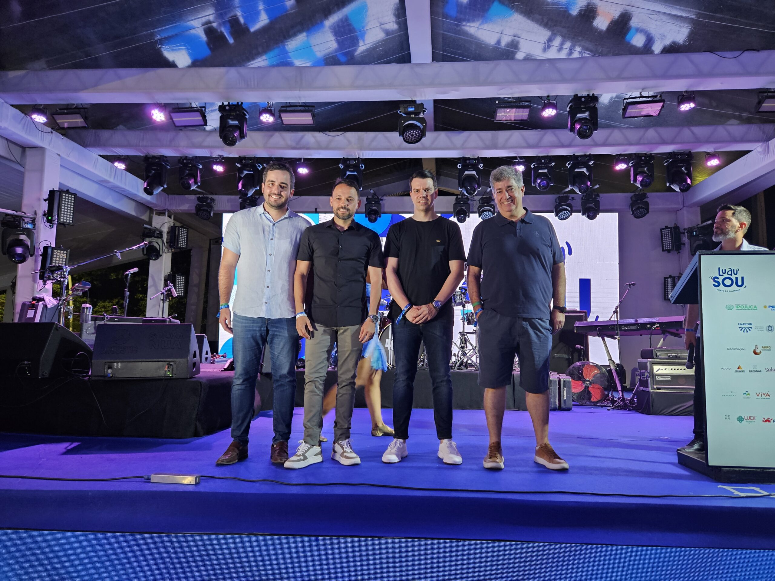 Eduardo Loyo, André Reis, Eduardo Tiburtius e Otaviano Maroja 