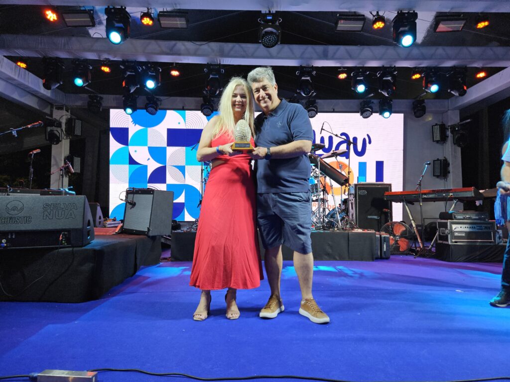 Leila Dantas e Otaviano Maroja