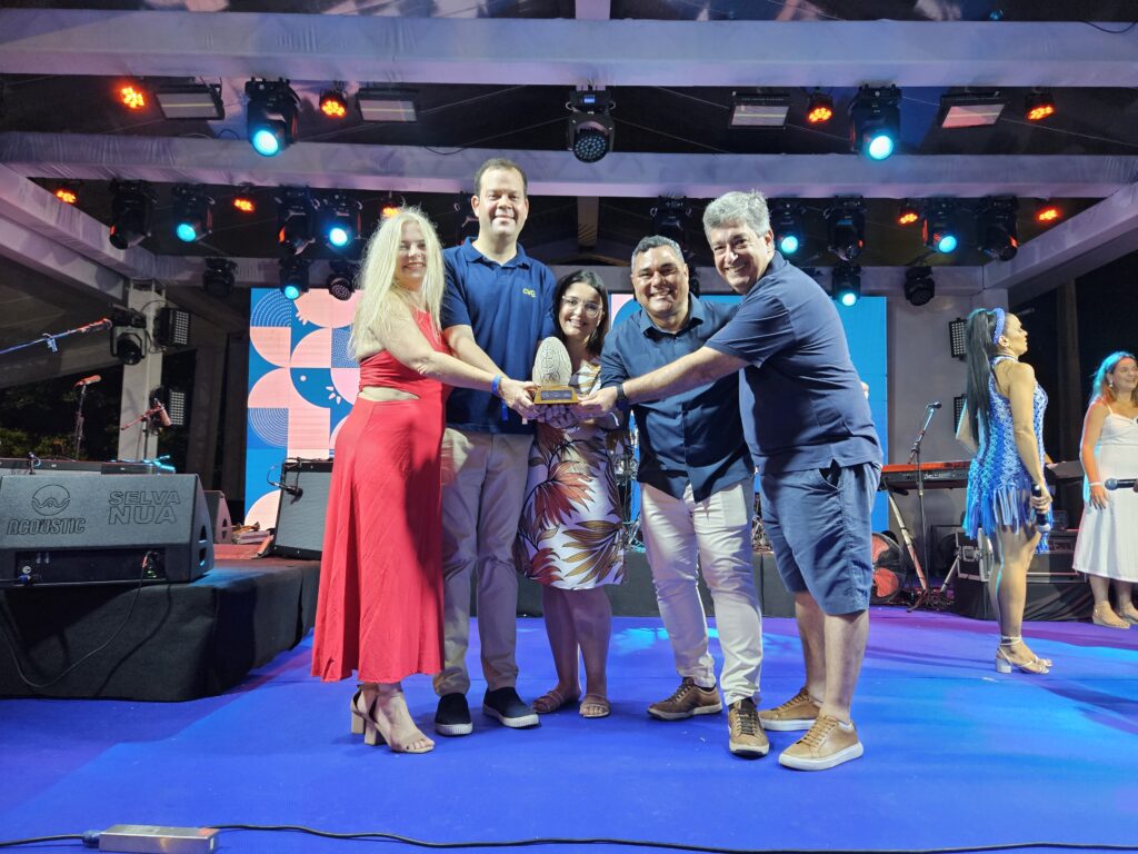 Clube Bancorbras - Felipe Solano, Michelle Guedes e Carlos Pereira