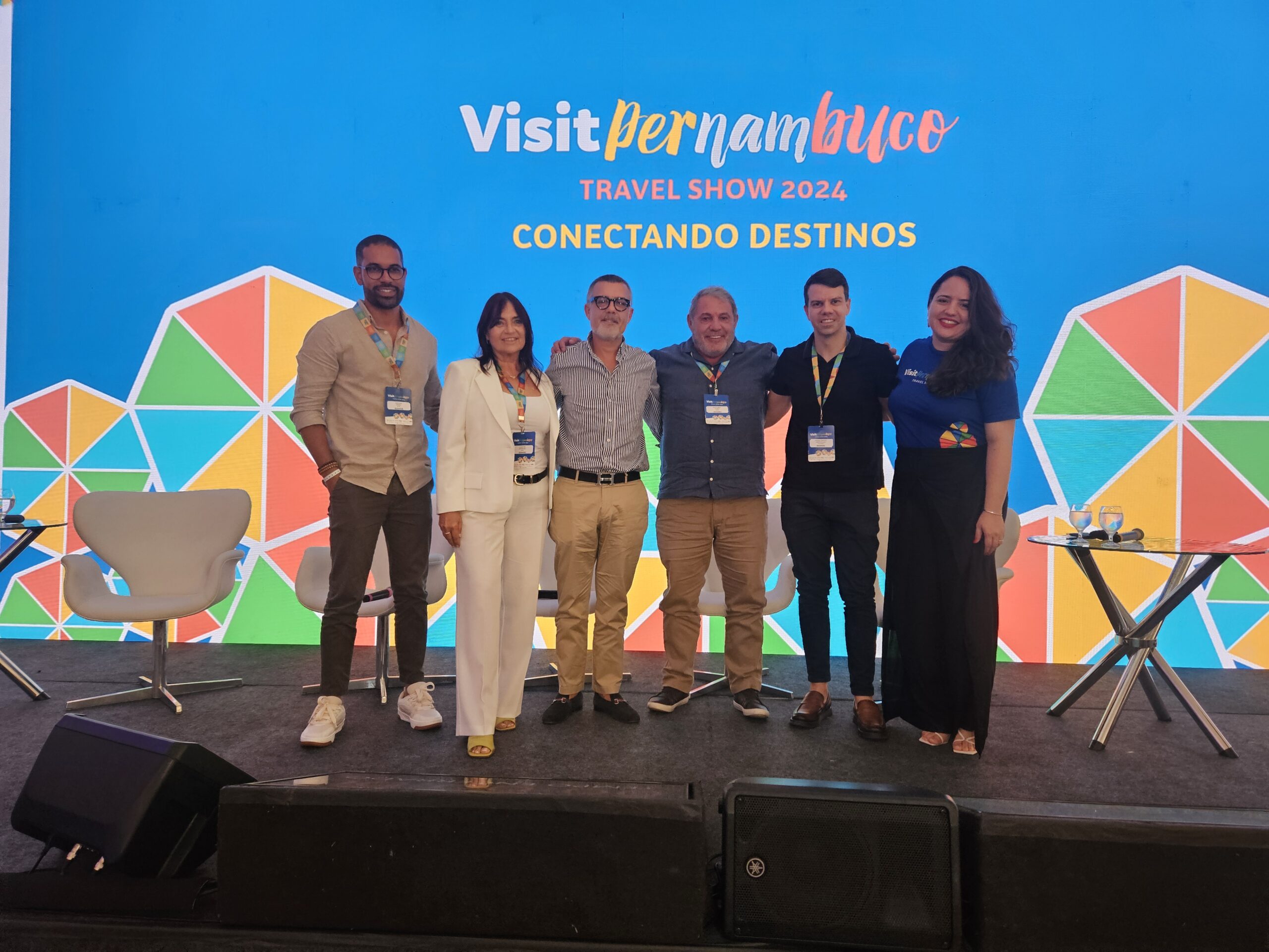 Participantes do painel sobre Cenário do Turismo Internacional Participantes do painel sobre Cenário do Turismo Internacional