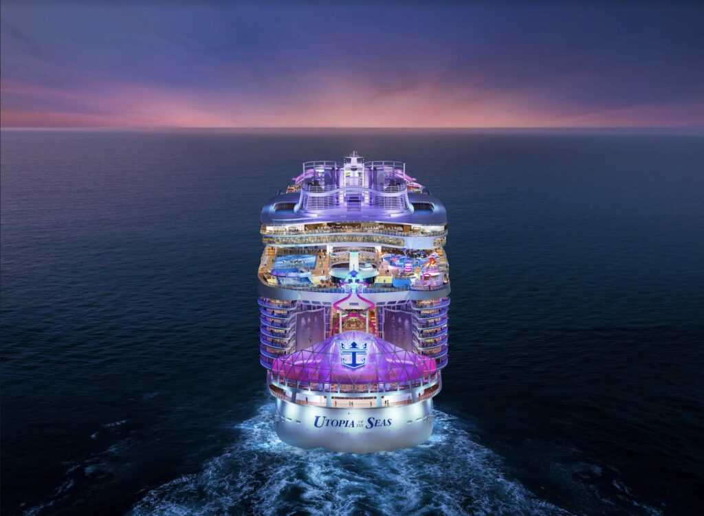 Caça aos patos gera polêmica e proibição em navios de luxo da Royal Caribbean 1 3 Utopia of The Seas da Royal Caribbean Royal Caribbean Divulgacao Caça aos patos gera polêmica e proibição em navios de luxo da Royal Caribbean