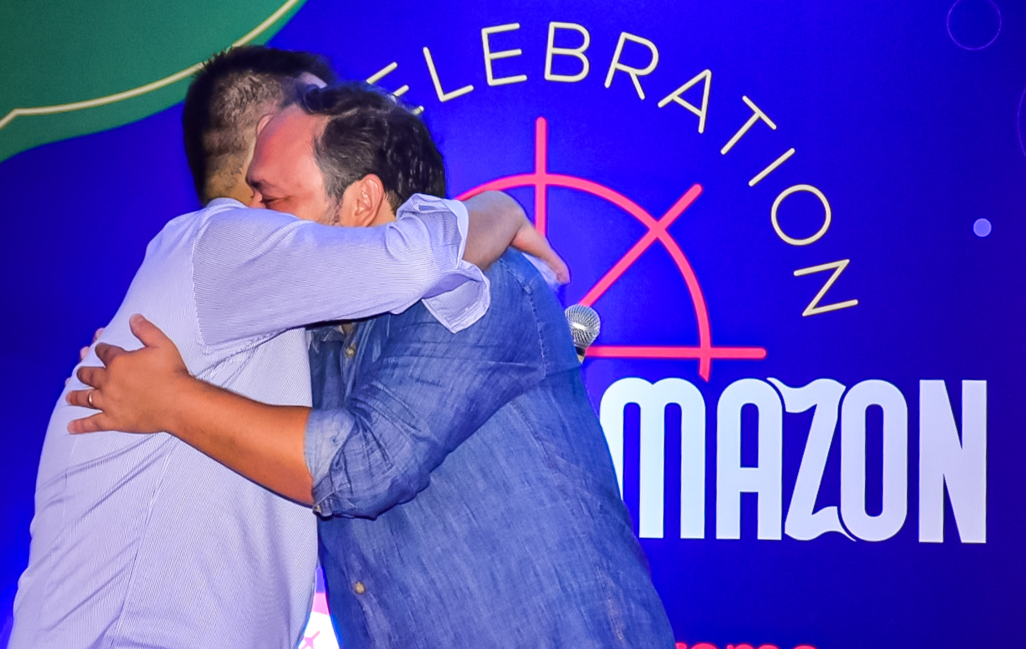 A noite foi marcada por celebrações e agradecimento