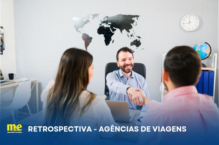 Retrospectiva Agências e Operadoras: saiba tudo de relevante que aconteceu no segmento em 2024 1 Confira os principais acontecimentos do ano (Arte M&E/Patrick Peixoto)
