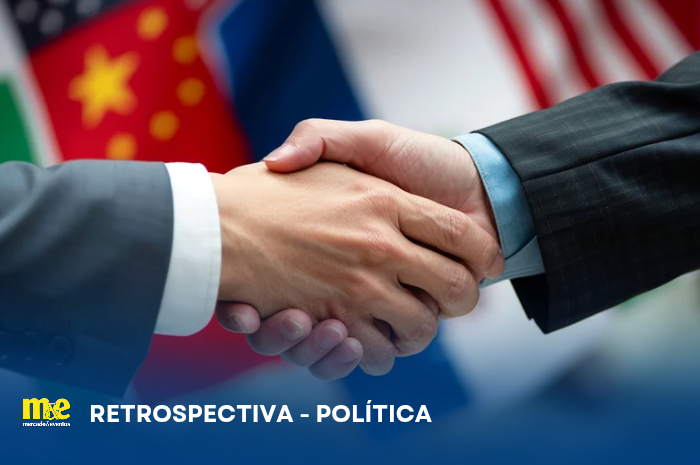 Retrospectiva Política: saiba tudo de relevante que aconteceu no segmento em 2024 1 Confira os principais acontecimentos do ano (Arte M&E/Patrick Peixoto)