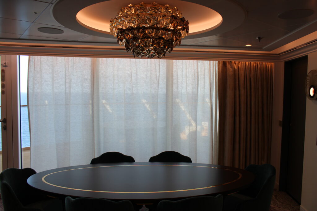 Ambiente aconchegante da Rajh Royal Suite