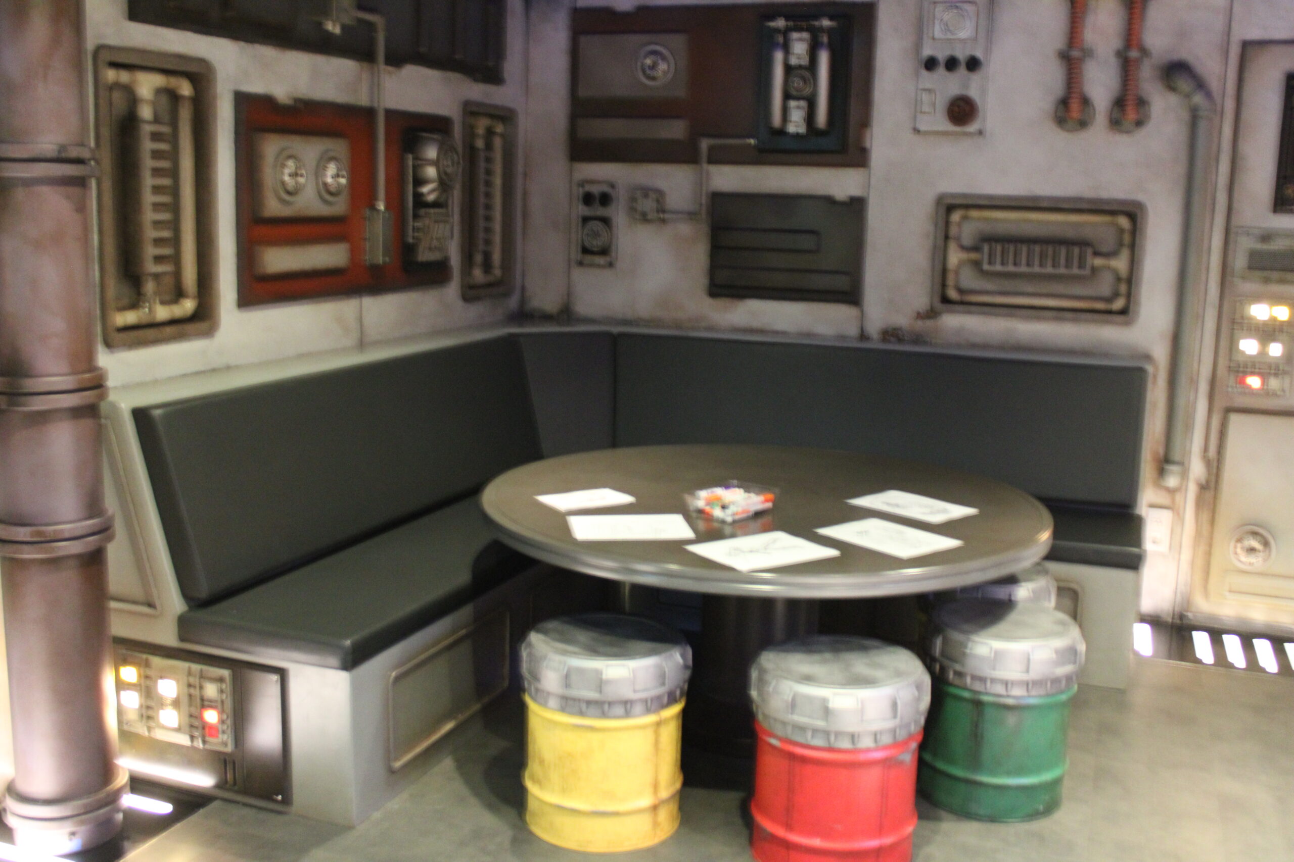 Área temática dos filmes Star Wars