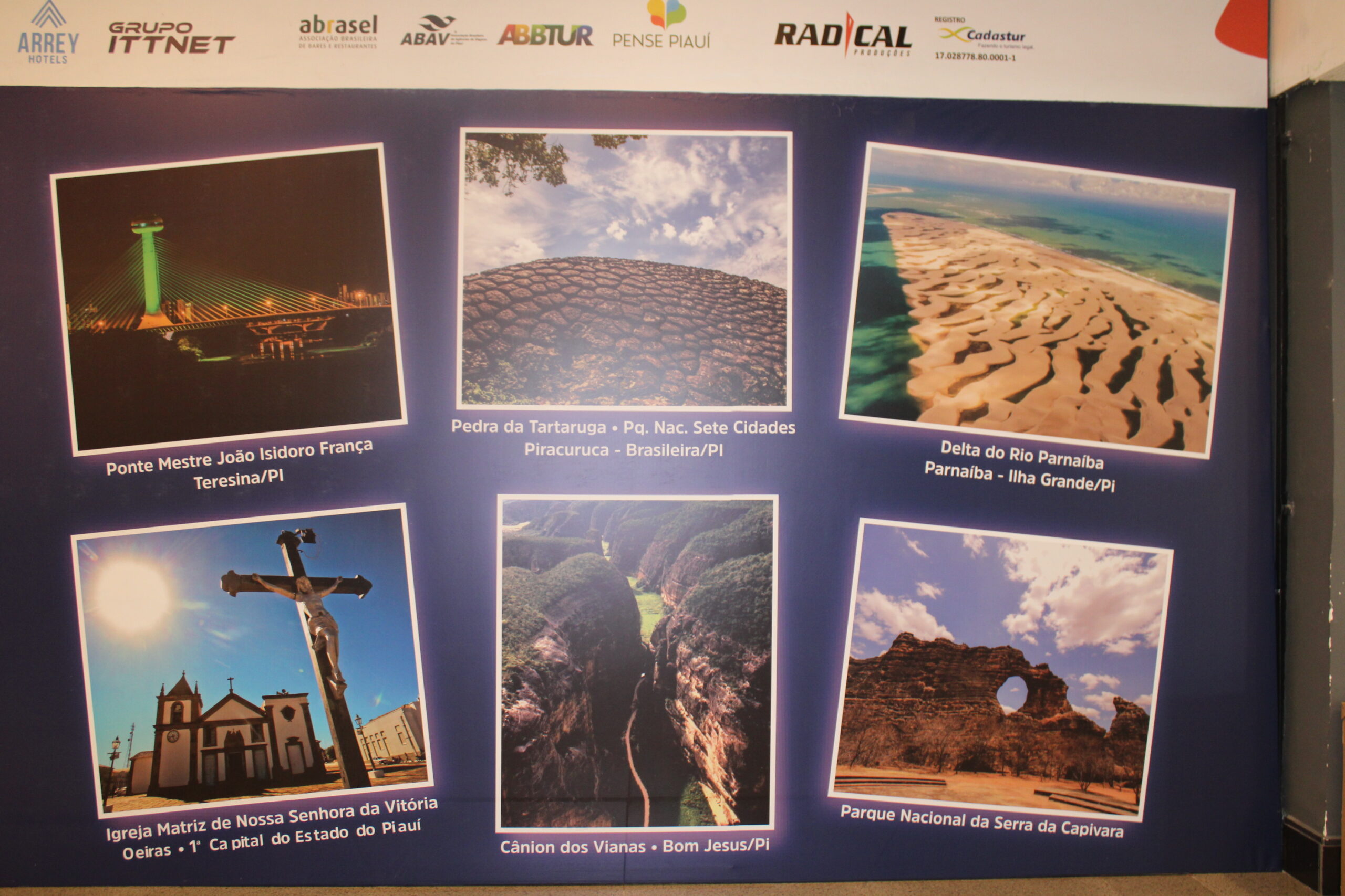 Atrativos naturais em exposição no Summit
