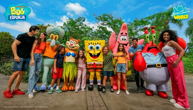 Bob Esponja e sua turma já estão no Beto Carrero World 1 BOB Bob Esponja e sua turma já estão no Beto Carrero World