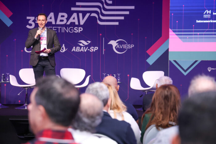 Com foco no agente, 3º Abav MeetingSP tem início em São Paulo 1 Bruno Waltrick. Presidente da Abav SP Aviesp e1733320703571 Com foco no agente, 3º Abav MeetingSP tem início em São Paulo