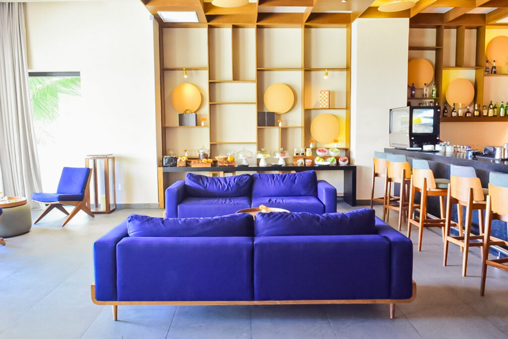 Vários cafés estão a disposição no Hilton Cancun Mar Caribe All Inclusive Resort