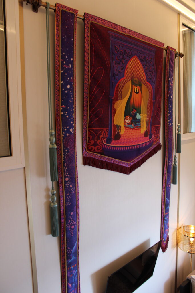 Decoração do Aladim na Rajh Royal Suite