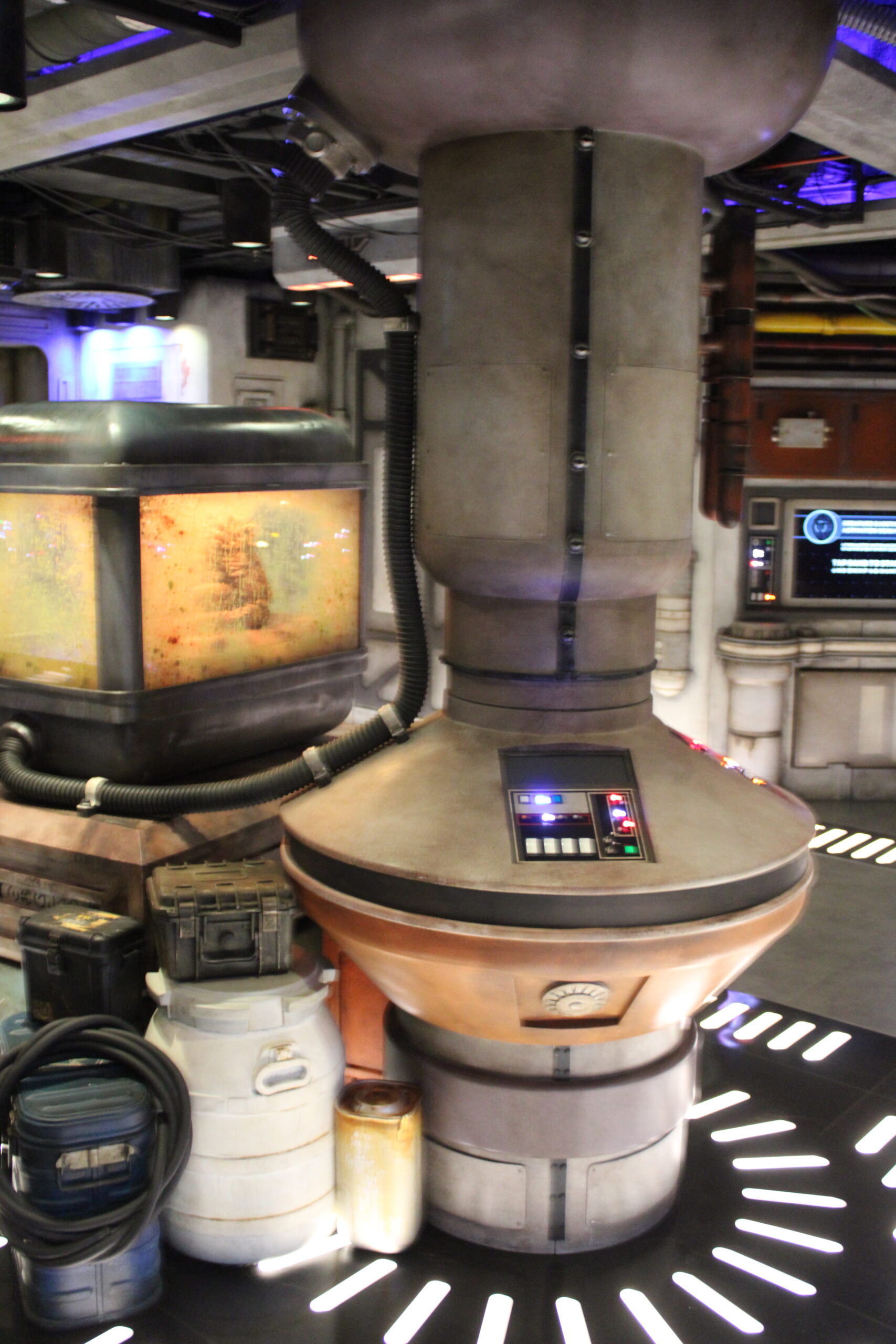 Detalhes da área de Star Wars impressiona