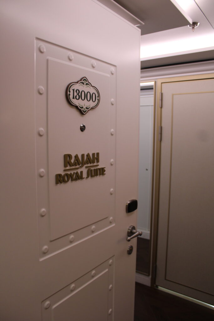 Entrada da Rajh Royal Suite