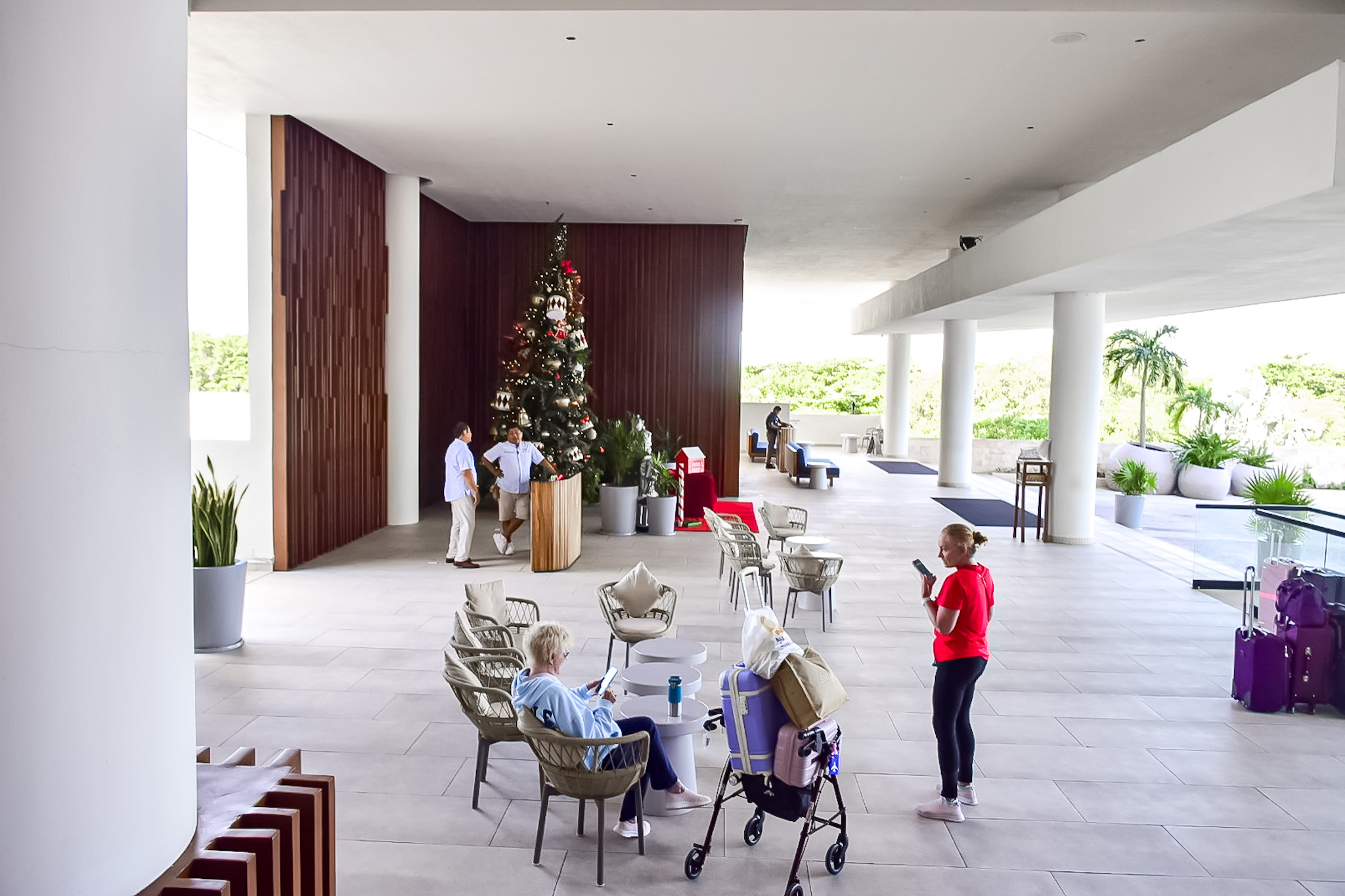 Entrada do Hilton Cancun Mar Caribe All Inclusive Resort