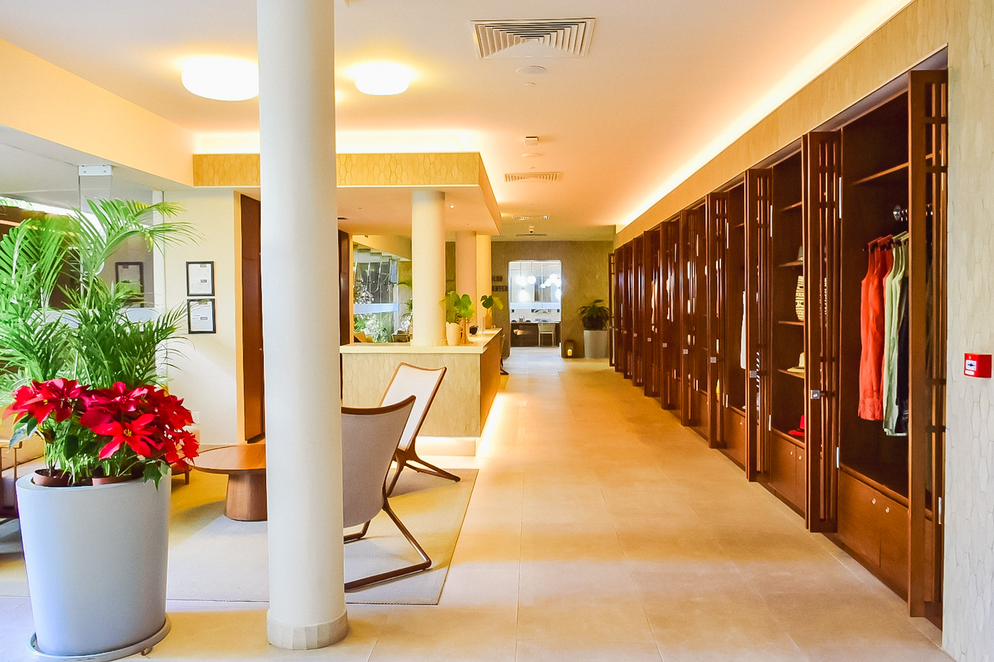 Entrada do spa no Hilton Cancun Mar Caribe All Inclusive Resort