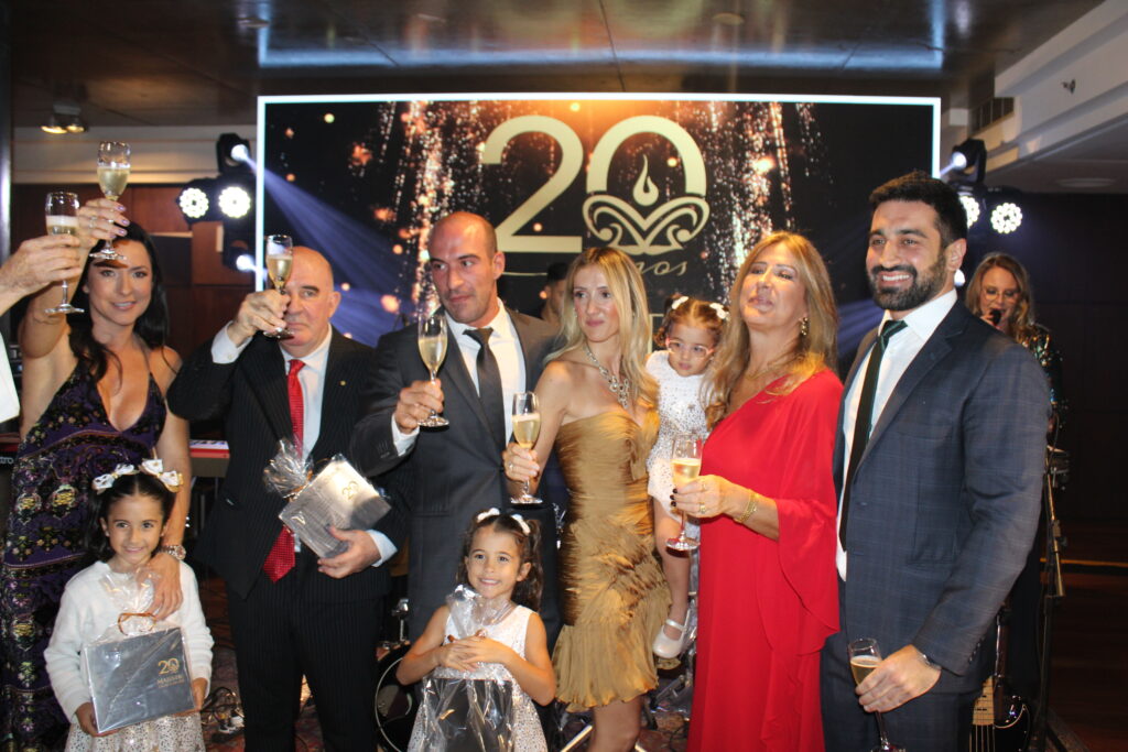 Família Daux comemora os 20 anos do Majestic Palace Hotel