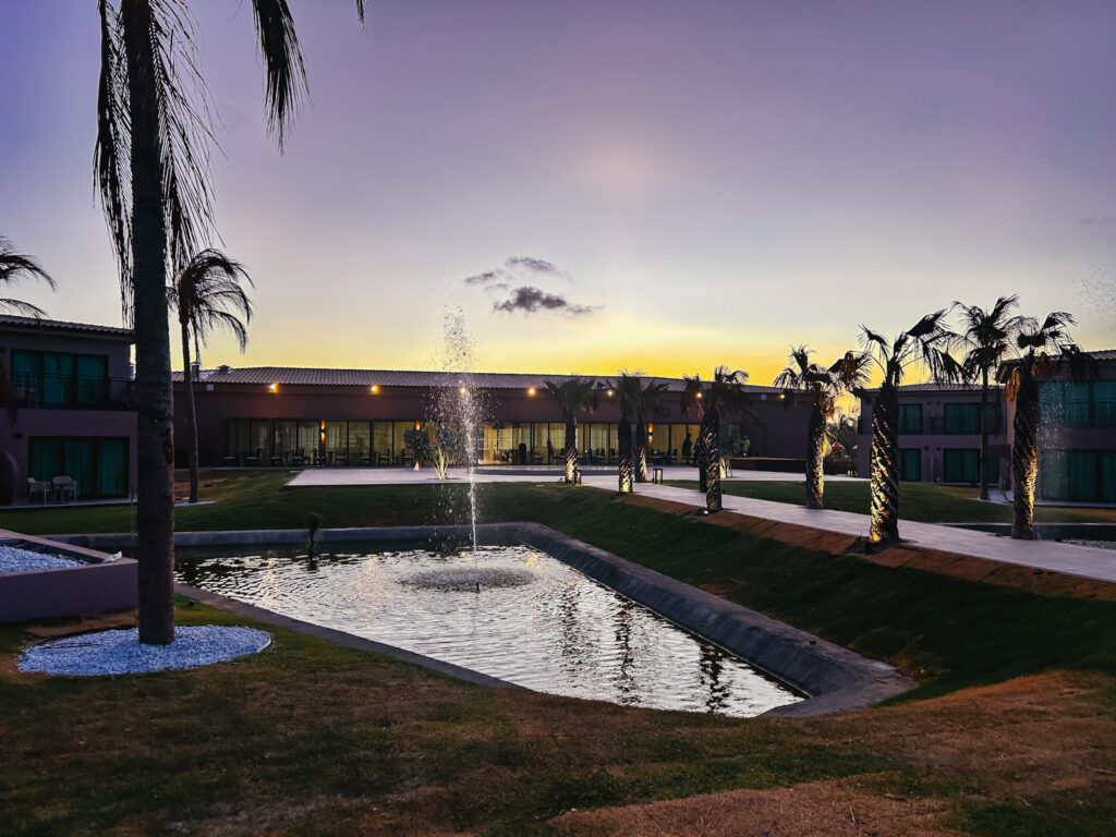 Final do dia no Vila Galé Collection Sunset Cumbuco