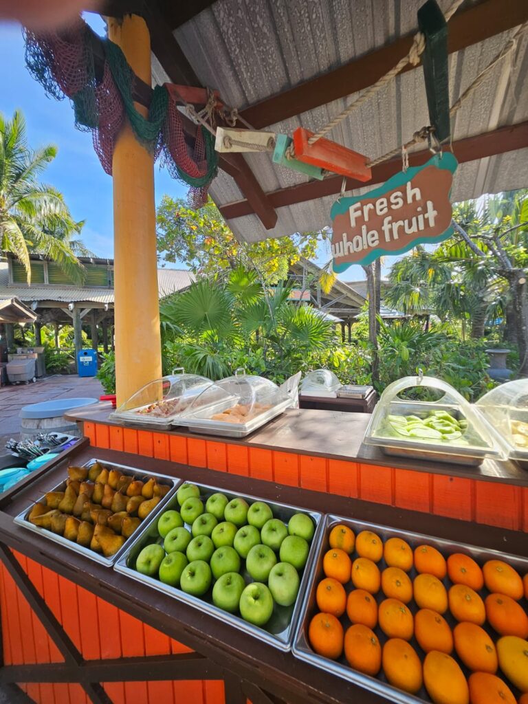 Frutas frescas compoem a alimentação bahamense