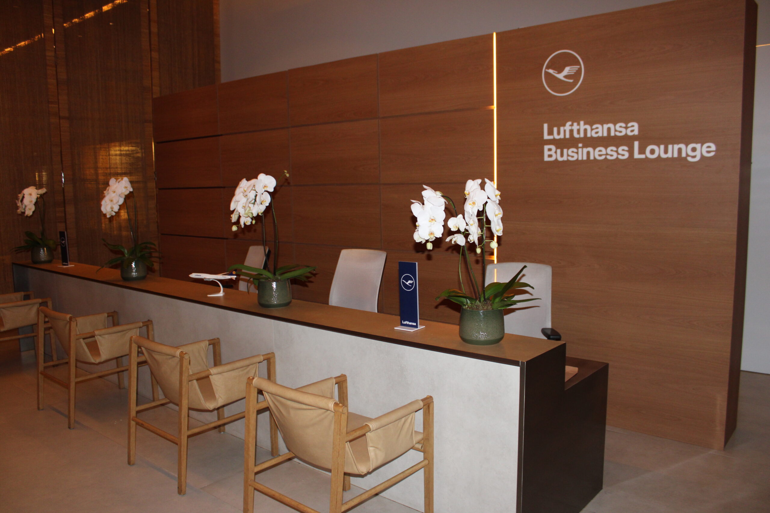 Lounge da Lufthansa no JK Iguatemi